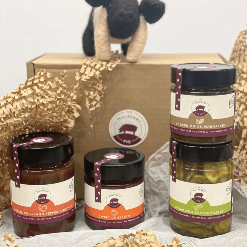 The Mulberry Pig packaging design in Perth