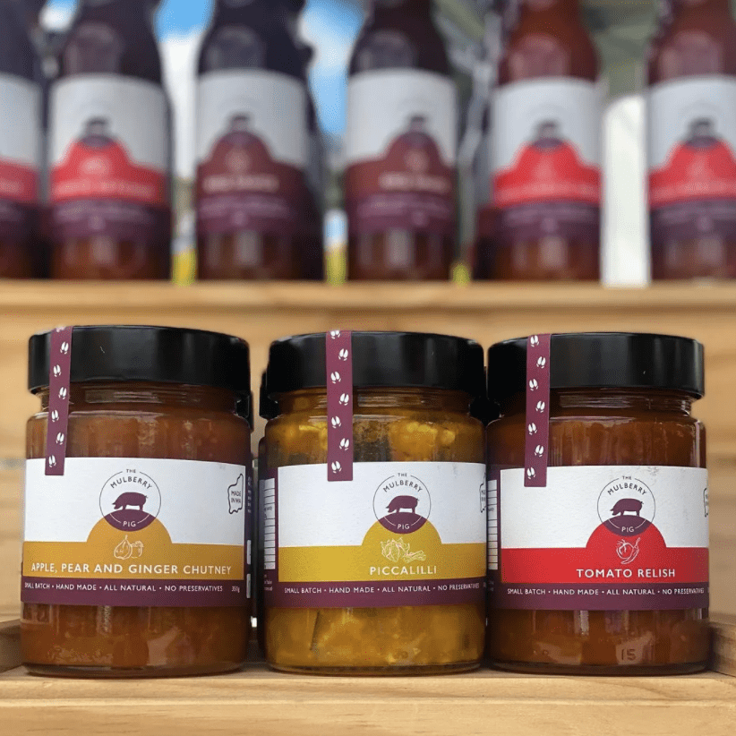 The Mulberry Pig packaging design in Perth